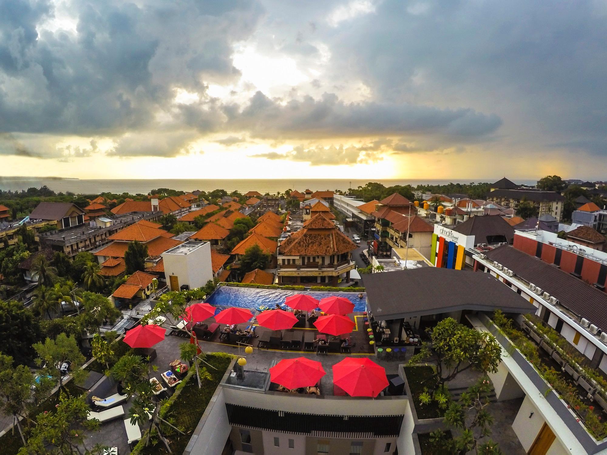 Sevn Legian Hotell Eksteriør bilde