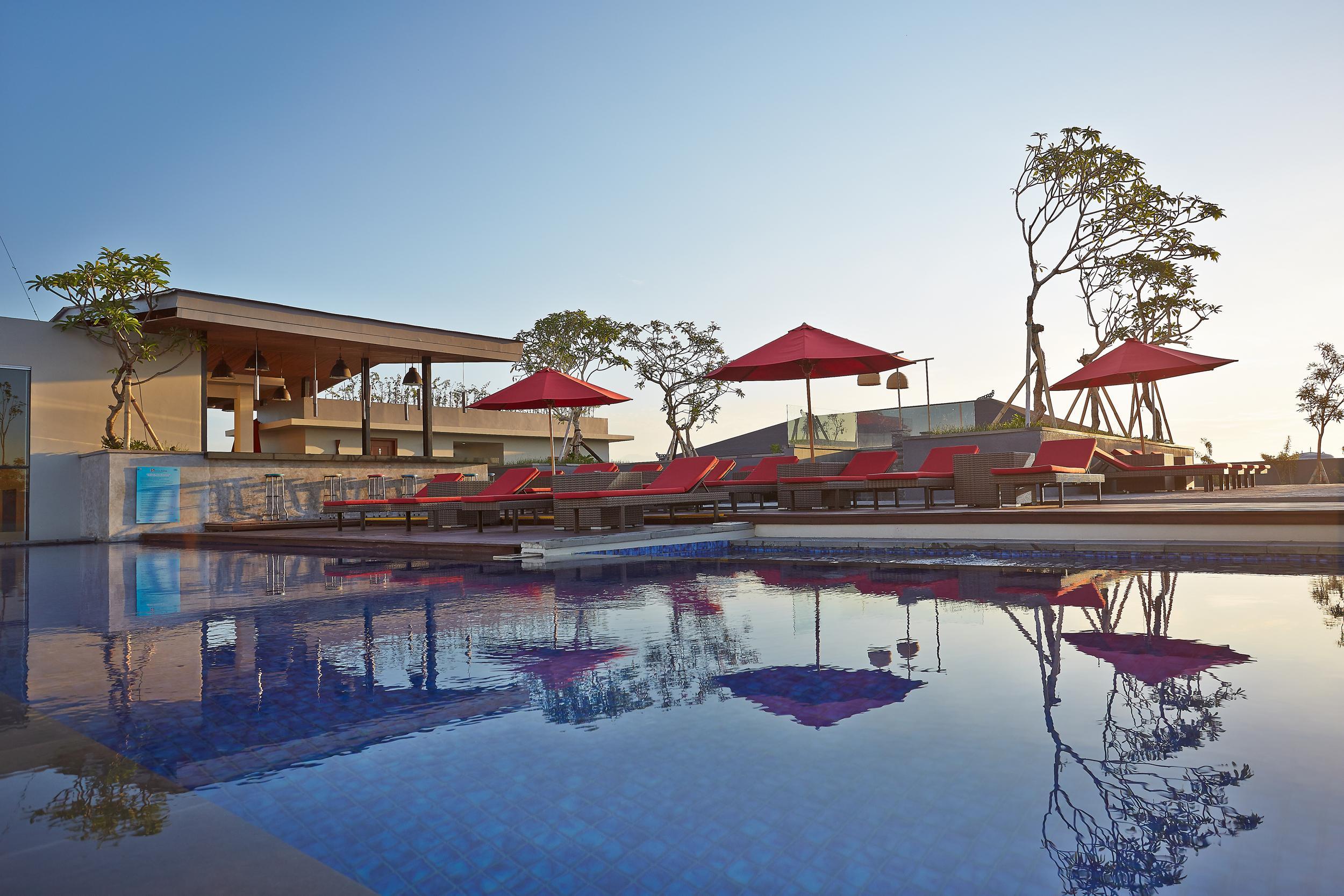 Sevn Legian Hotell Eksteriør bilde