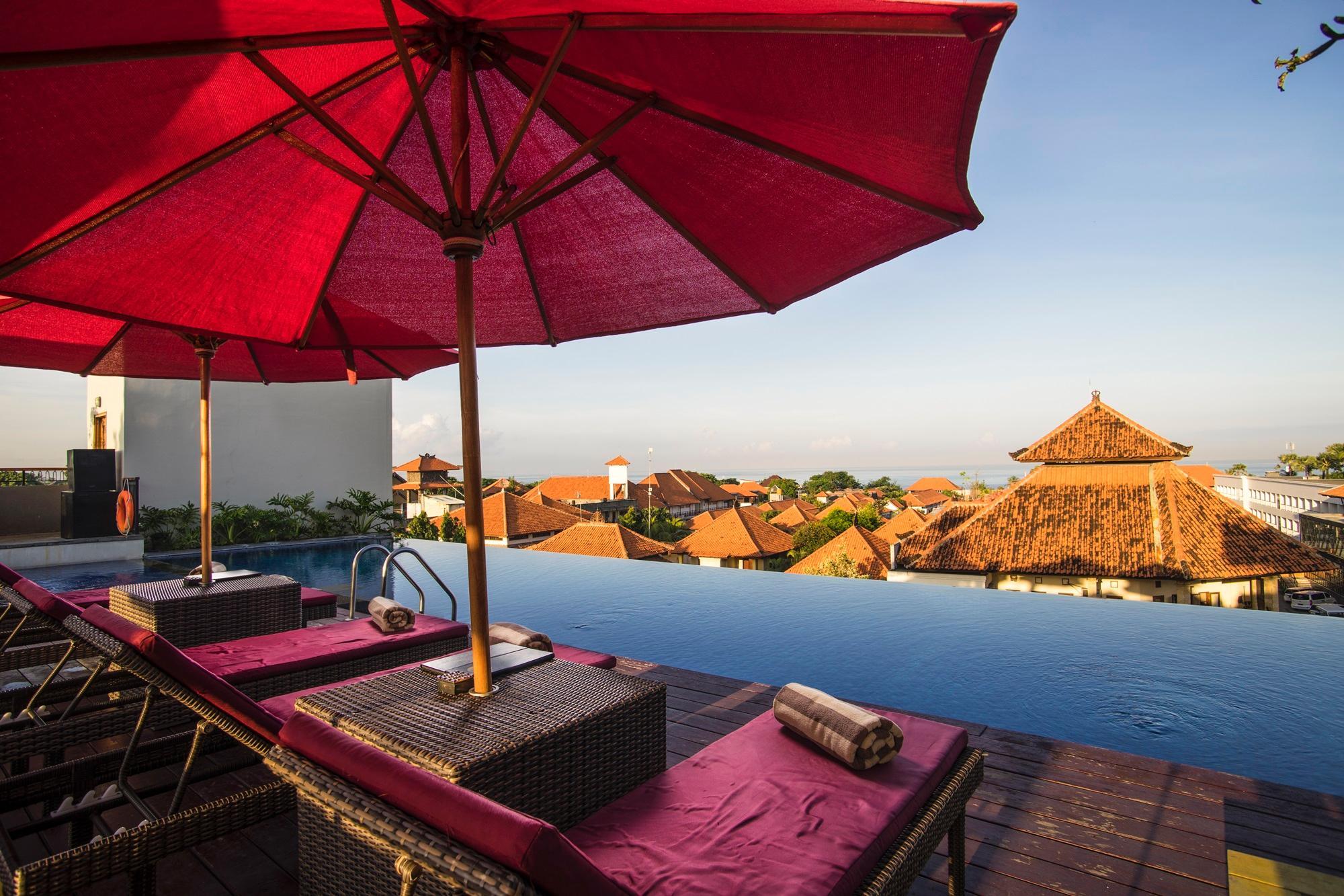 Sevn Legian Hotell Eksteriør bilde