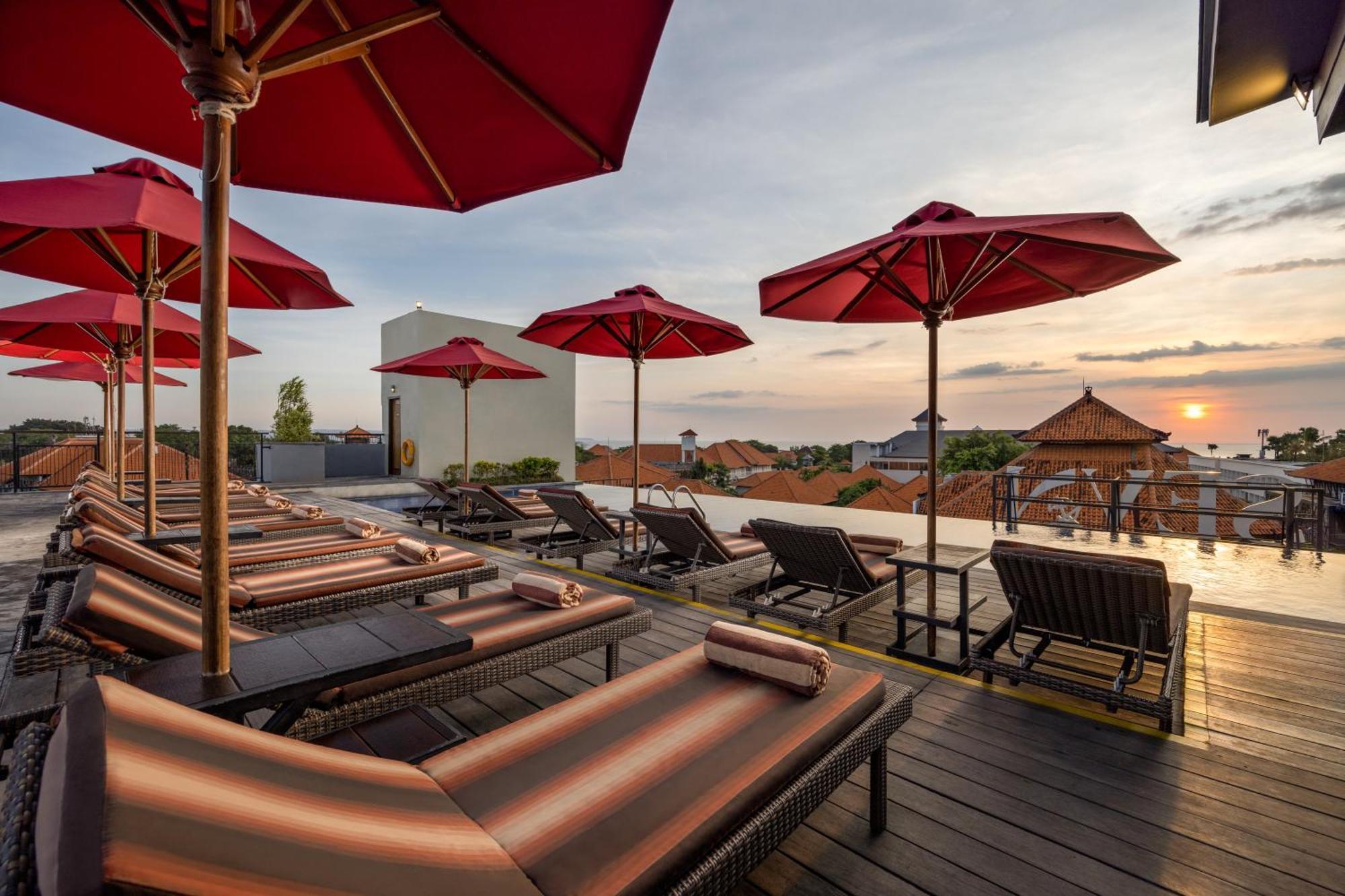 Sevn Legian Hotell Eksteriør bilde
